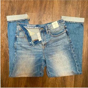 J. Crew Slouchy Boyfriend Jeans Paulette Wash